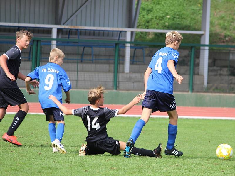 Česká fotbalová liga mladších žáků U12: FK Čáslav - SK Vysoké Mýto 2:9.