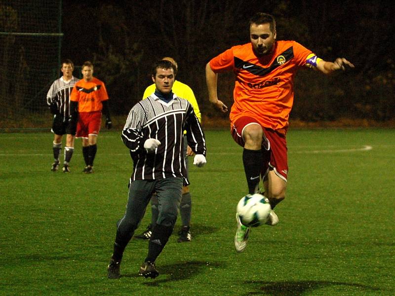 Dohrávka 10. kola okresního přeboru: Kutná Hora B - Uhlířské Janovice B, 8. listopadu 2012.