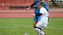 Fotbalový okresní přebor starších žáků: FK Čáslav dívky - TJ Star Tupadly 1:1 (0:0).