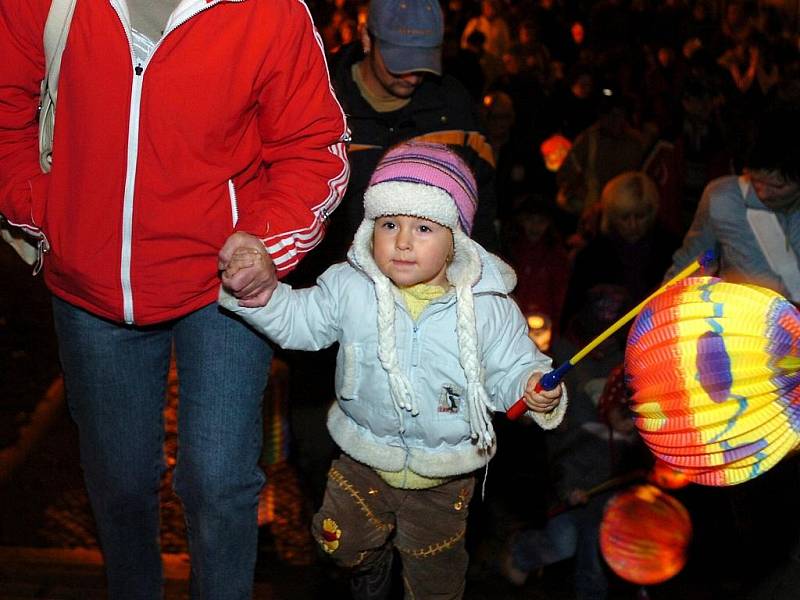 Lampionový průvod v Kutné Hoře