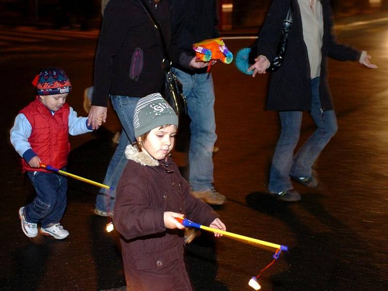 Lampionový průvod v Kutné Hoře