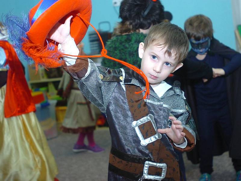 Karneval se v pátek uskutečnil v Mateřské škole Sedlec v Kutné Hoře.