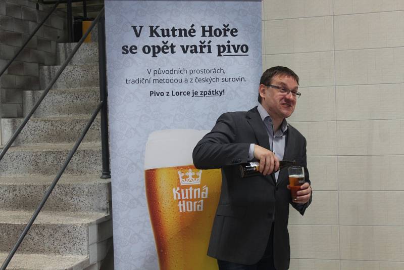 V Měšťanském pivovaru Kutná Hora pokřtili nově uvařené pivo