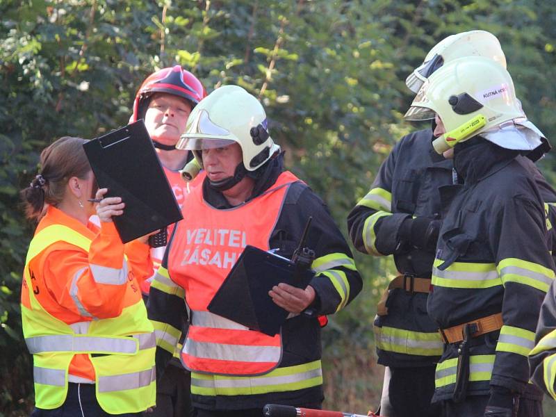 Trénink ISZ na Dopravním učilišti Čáslav