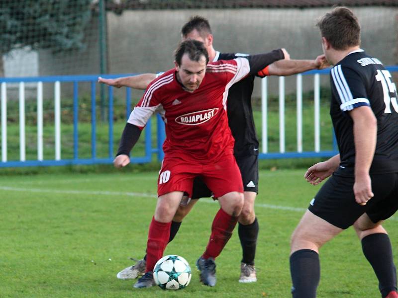 Fotbalový okresní přebor: Malín/Kutná Hora B - Suchdol 2:1 (2:1).