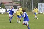 Utkání 7. kola okresního fotbalového přeboru: Zbraslavice - Sázava B 2:3.