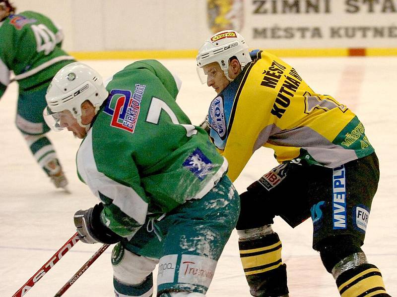 Hokej: Kutná Hora - Trutnov, 14. února 2010