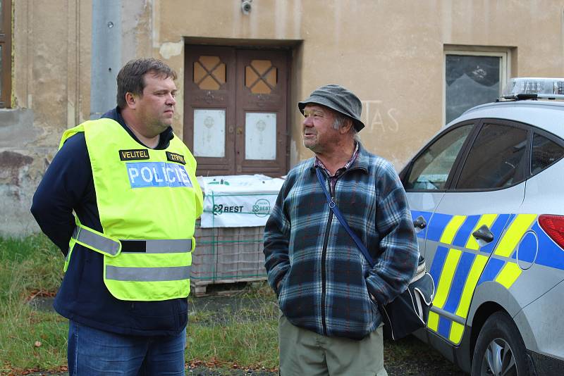 Policisté a hasiči hledali v rámci taktického cvičení dvě osoby.