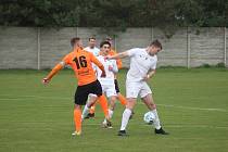 Z fotbalového utkání I.A třídy Hlízov - Bohemia Poděbrady (1:0)