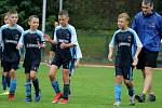 Fotbalový přípravný zápas, mladší žáci, kategorie U13: FK Čáslav - FC Slovan Havlíčkův Brod 13:4 (4:0, 4:2, 5:2).