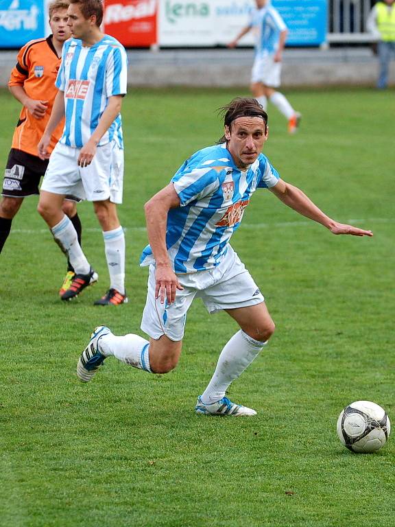 24. kolo II. ligy: FK Čáslav - Graffin Vlašim 1:2, 22. dubna 2012.