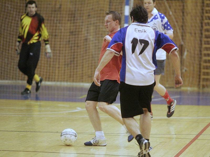 Ze 17. hracího víkendu kutnohorské Futsal ligy Restaurace Na Valech.