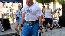 Mistrovství ČR strongman 2015 v Kutné Hoře.