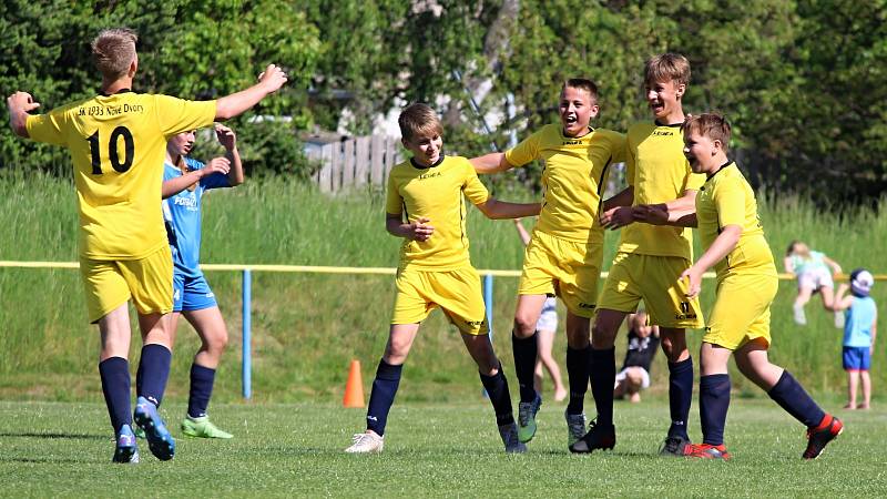 Fotbalový okresní přebor starších žáků: SK 1933 ČUS Nové Dvory - FK Čáslav dívky 5:4 (1:3).