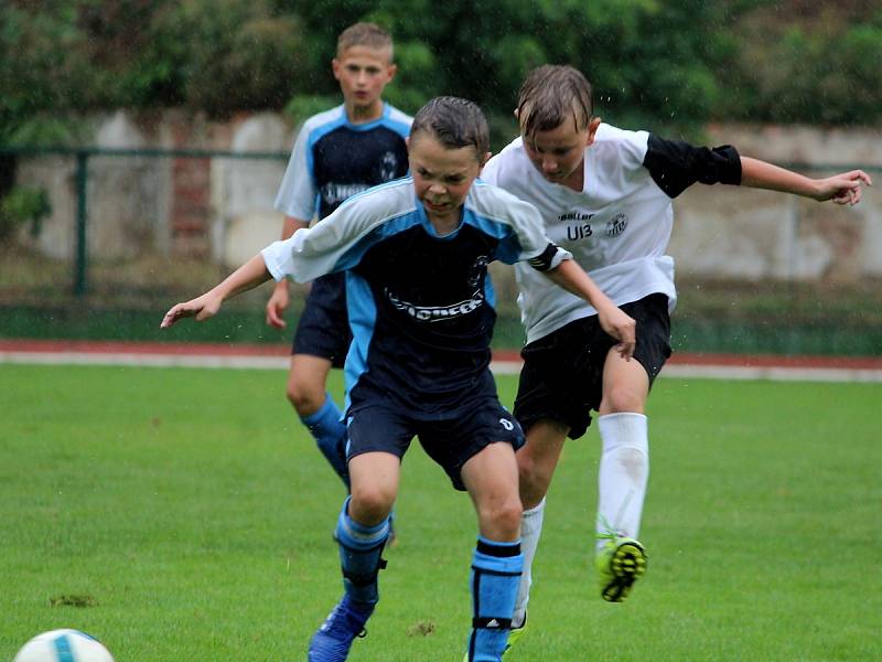 Fotbalový přípravný zápas, mladší žáci, kategorie U13: FK Čáslav - FC Slovan Havlíčkův Brod 13:4 (4:0, 4:2, 5:2).