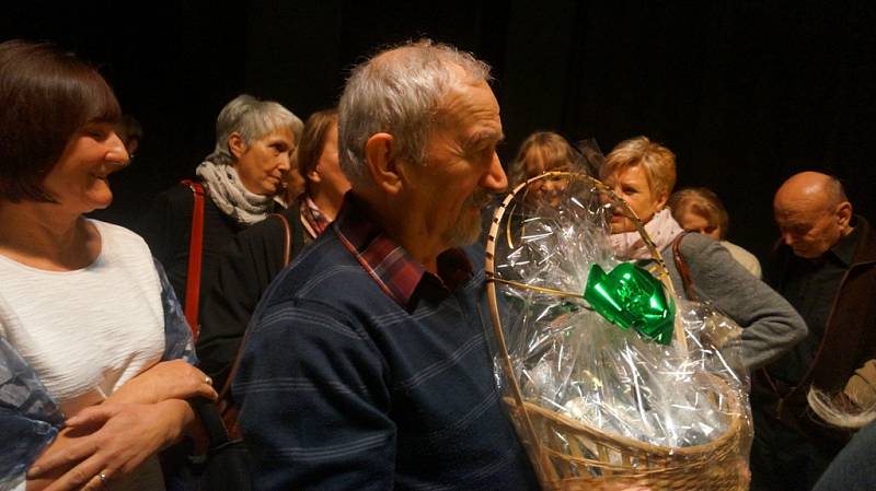 Oslava 70. narozenin Miroslava Štrobla v Tylově divadle v Kutné Hoře