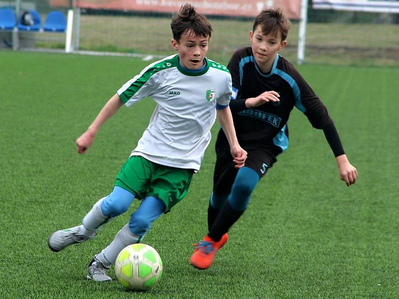 Česká fotbalová liga mladších žáků U13: FC Hlinsko - FK Čáslav 6:3.