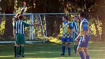 Kaňk vyhrála v Suchdole 3:0 a po roce se vrací do okresního přeboru, 11. června 2013.