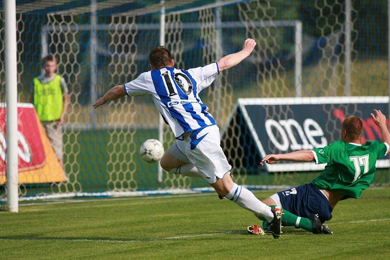 Z utkání II. ligy Čáslav - Olomouc 3:0