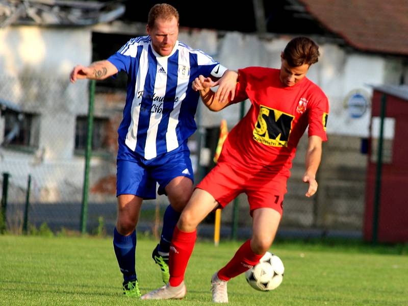 Fotbalová III. třída: TJ Sokol Červené Janovice - FK Kavalier Sázava B 3:4 (2:2).