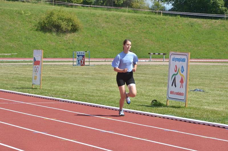 Městské hry v Kutné Hoře, Atletika SKP Olympia - 16. června 2014