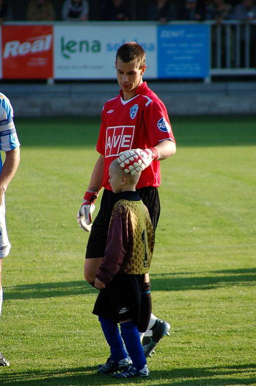 Z utkání II. ligy Zenit Čáslav - Hradec Králové.