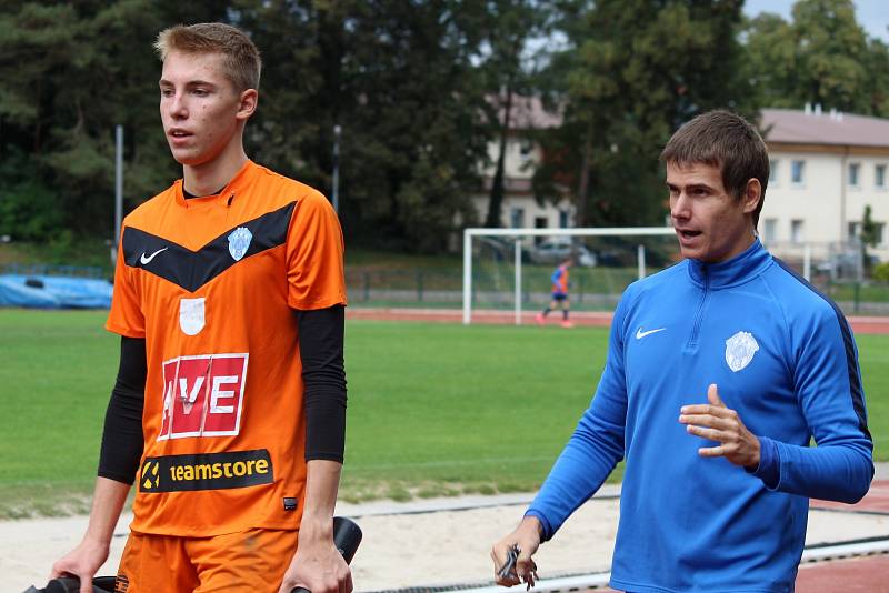 Česká fotbalová divize staršího dorostu: FK Čáslav - TJ Praga Praha 3:1 (2:0).