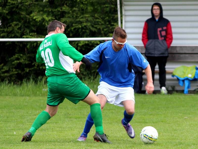 Fotbalová III. třída: TJ Sokol Červené Janovice - FC Bílé Podolí B 1:2 pk (0:0).