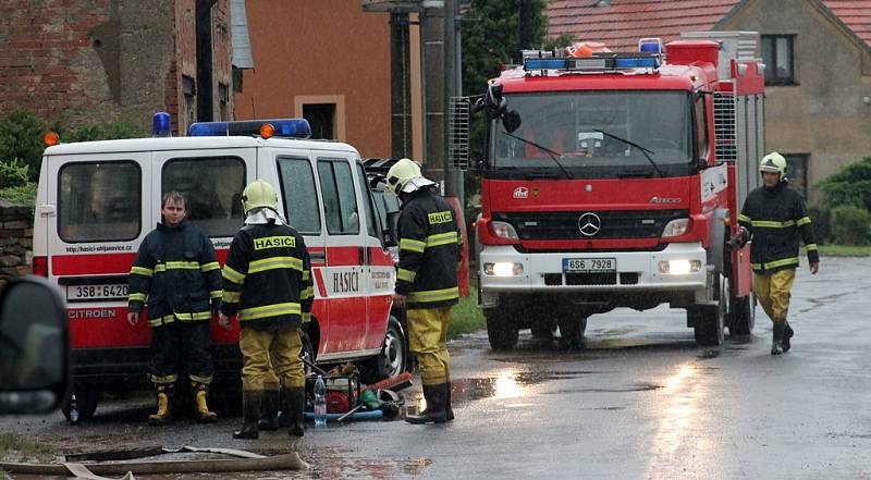 Prudké deště se na Kutnohorsku podepsaly 28. 5. 2014