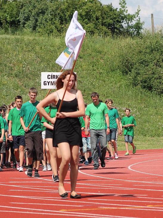 Zahájení Městských her  Olympiády dětí a mládeže v Kutné Hoře 16. června 2016