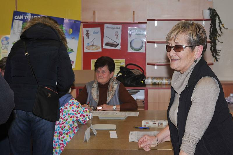 Prezidentské volby 2018 v Uhlířských Janovicích.