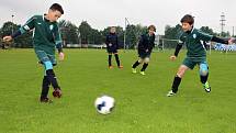 Čáslavské fotbalové týmy U10 a U11 na mezinárodním turnaji Mozart Trophy v rakouském Salzburgu.