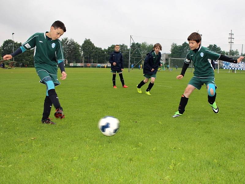 Čáslavské fotbalové týmy U10 a U11 na mezinárodním turnaji Mozart Trophy v rakouském Salzburgu.