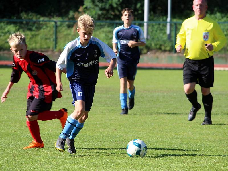 Česká fotbalová liga mladších žáků U13: FK Čáslav - MFK Chrudim 0:17.