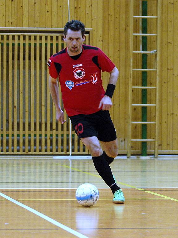 19. kolo Chance futsal ligy: Benago Zruč - Nejzbach Vysoké Mýto 7:6, 7. března 2012.