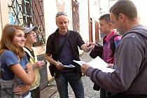 Natáčení dílu vzdělávacího projektu Vzduchoplavec se uskutečnilo také v Kutné Hoře.