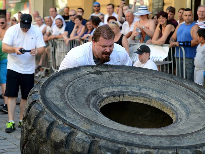 Mistrovství ČR strongman 2015 v Kutné Hoře.