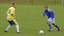 Utkání 7. kola okresního fotbalového přeboru: Zbraslavice - Sázava B 2:3.