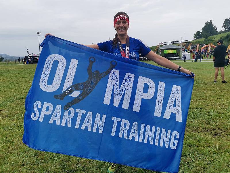 Olympia Spartan Training Kutná Hora v Liberci. Na snímku Jana Tvrdíková.