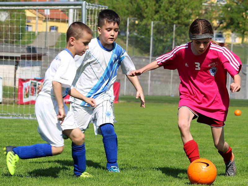 Fotbalový mistrovský turnaj mladších přípravek v Čáslavi: FK Čáslav C - FK Čáslav B 9:5.