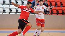 13. kolo CHANCE futsal ligy 2016/17: Slavia Praha - Benago Zruč n. S. 4:7, 7. ledna 2017.