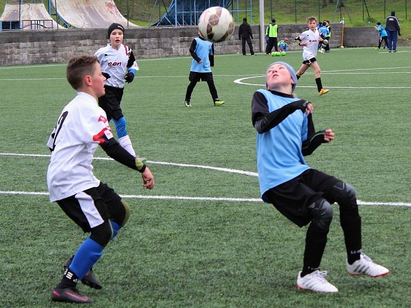 Okresní přebor mladších žáků, středa 19. dubna 2017: FK Čáslav E - FK Čáslav F 12:3.