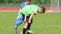 Fotbalový přípravný zápas mladších žáků U13: FK Čáslav - FK Admira Praha 13:2 (4:1, 3:1, 6:0).