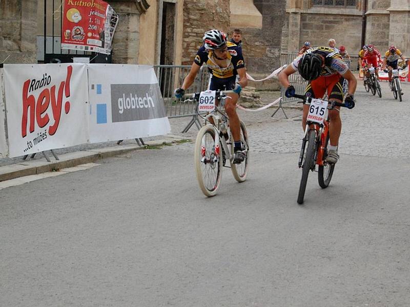 Závody horských kol MTB Cup v Kutné Hoře.