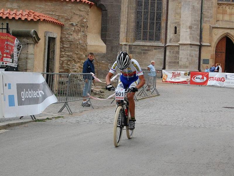 Závody horských kol MTB Cup v Kutné Hoře.