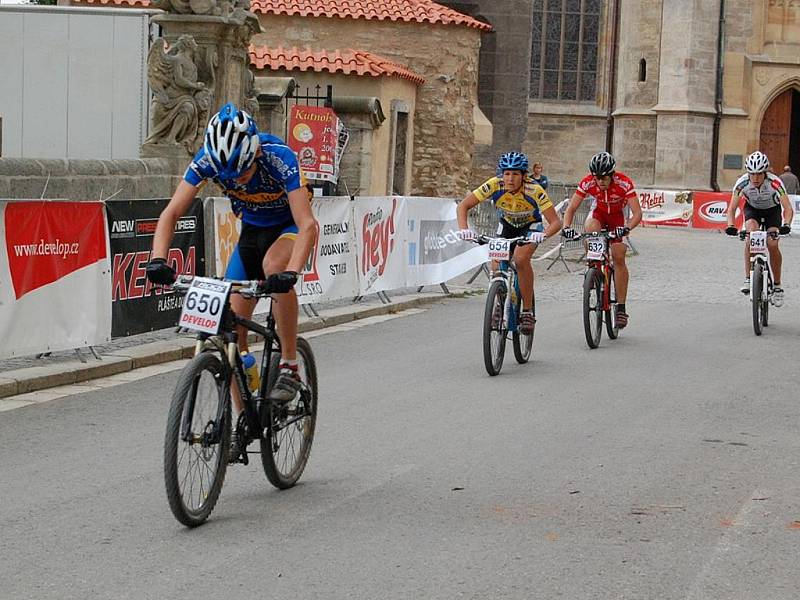 Závody horských kol MTB Cup v Kutné Hoře.