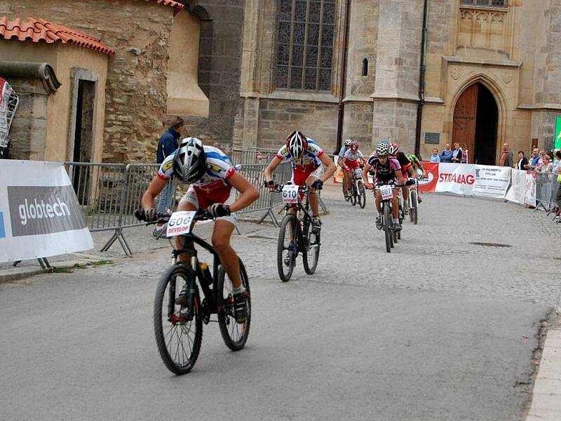 Závody horských kol MTB Cup v Kutné Hoře.