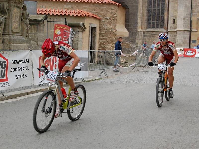 Závody horských kol MTB Cup v Kutné Hoře.