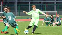 Fotbalový okresní přebor mladších žáků: FK Čáslav D - TJ Sokol Červené Janovice 20:0 (11:0).