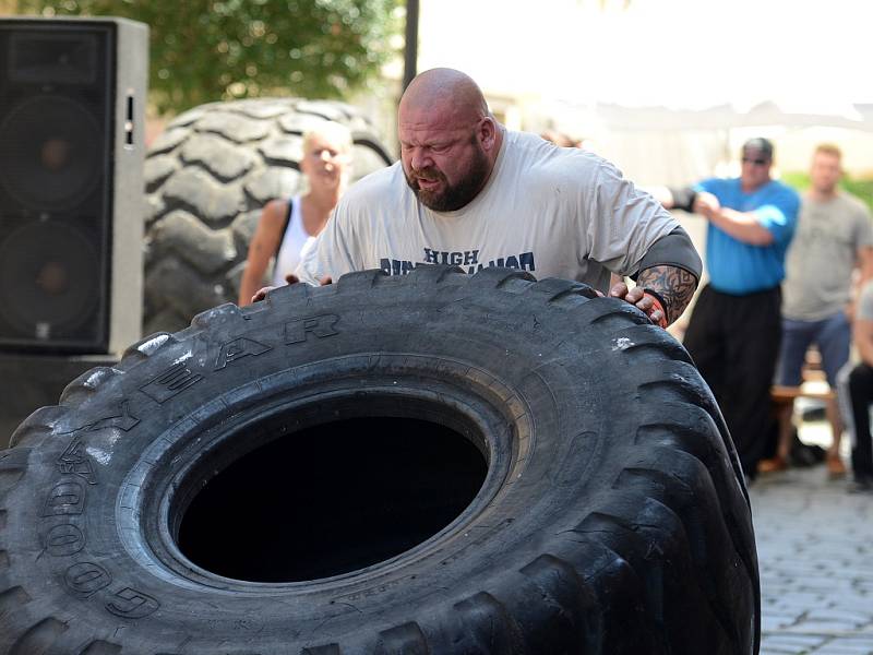 Mistrovství ČR strongman 2015 v Kutné Hoře.